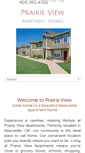 Mobile Screenshot of prairieviewapthomes.com